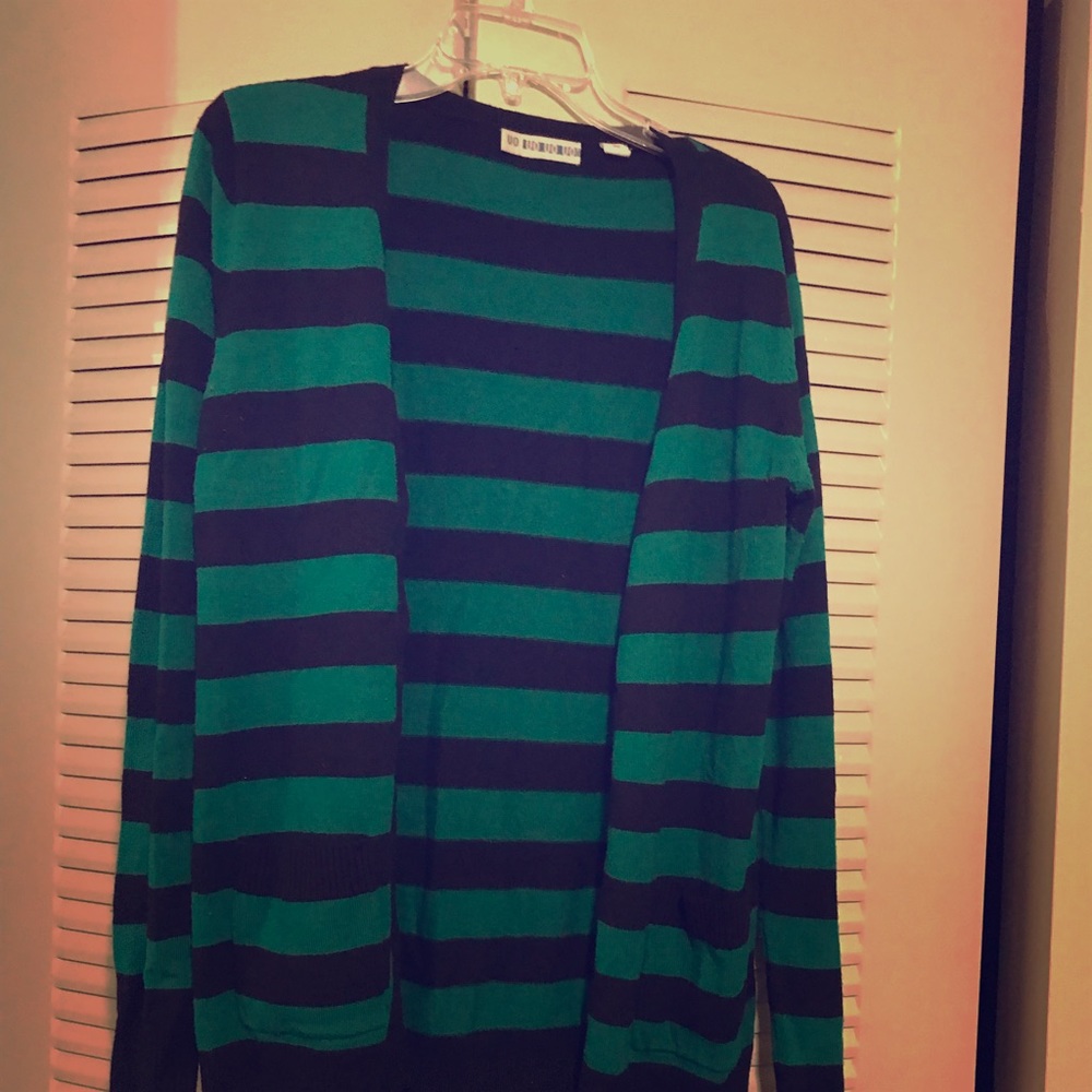Striped cardigan